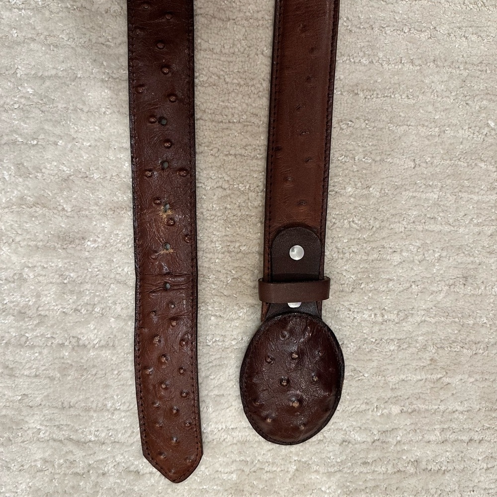 Genuine Leather Brown Belt